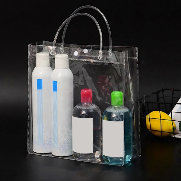 Förvaringspåse Universal Portabel Transparent Genomskinlig Påse 20*7*25cm