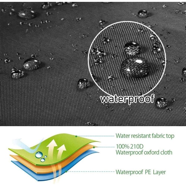 Hængestolbetræk 190 x 115cm Vandafvisende Æggestolbetræk med