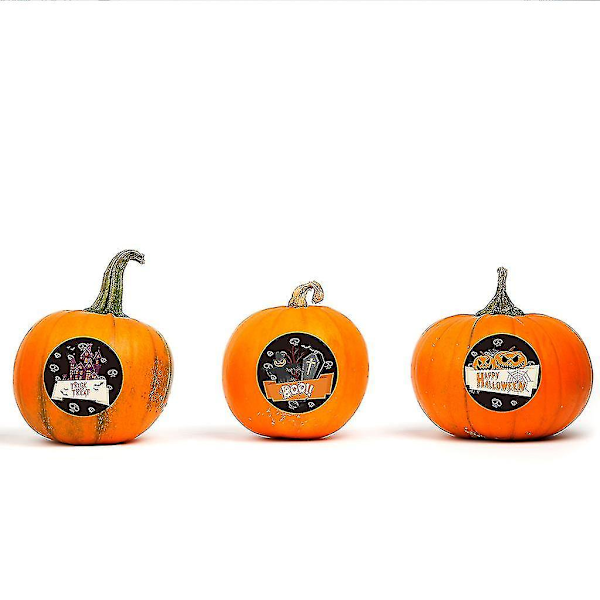 500 stk/rull Happy Halloween Klistremerker Etiketter 8 Design Trick Or Treat Dekorative Konvoluttforseglinger Stick&