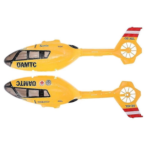 YXZNRC F06 2.4G 6CH RC Helikopter Reservedele Gul Canopy