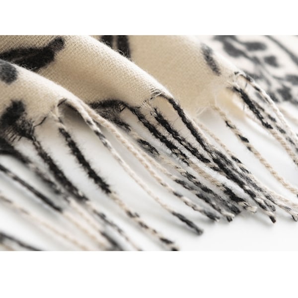 Vinterimitation kashmirscarf, mönster 65*180CM