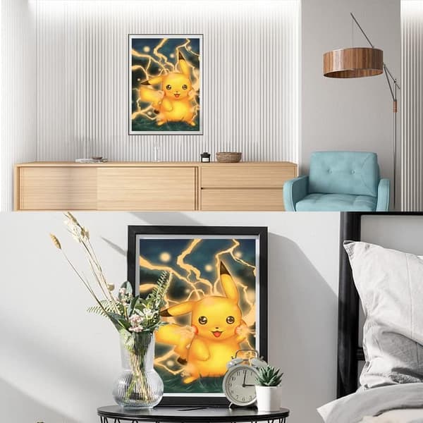 ##/5D diamantmålning-DIY-30x40cm-Hundra tusen volt##/