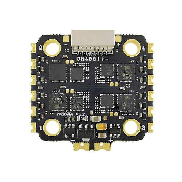20x20mm HAKRC 8B35A 35A BLheli_S BB2 2-6S 4in1 Børsteløs ESC Integrert med Strømsensor DShot600