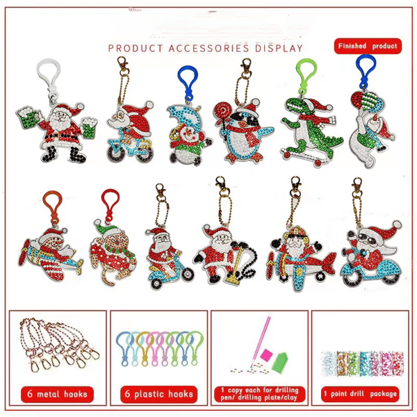 Julekalender DIY Diamantmaling 5D