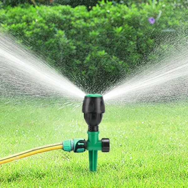Trädgårdssprinkler, Grässprinkler 360° roterande sprinkler för 4-7m