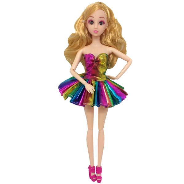 Barbie modekostume, 3 dele, 3 dukketilbehør, til ch