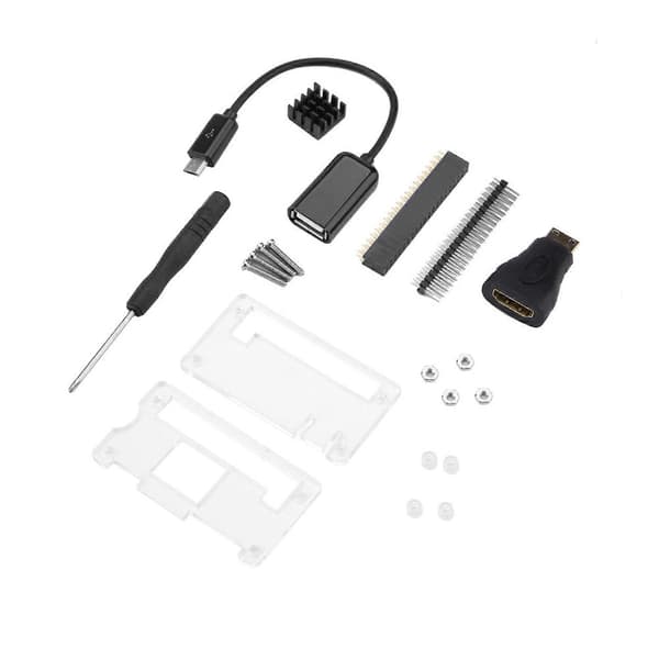 1 Sett X Basic Suite Kit Tilbehør For Raspberry Pi Zero W /Zero