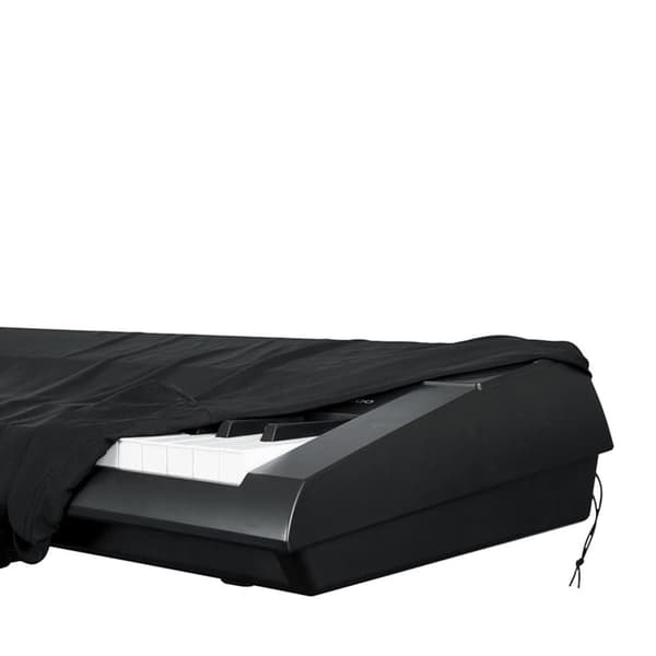 88-Tasters Strekkbart Digitalt Pianotastaturdeksel, Svart