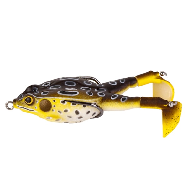 ##/Kunstig agn Trendex frø 9cm grøn gummiagn tilfældig farve 7 stykker##/