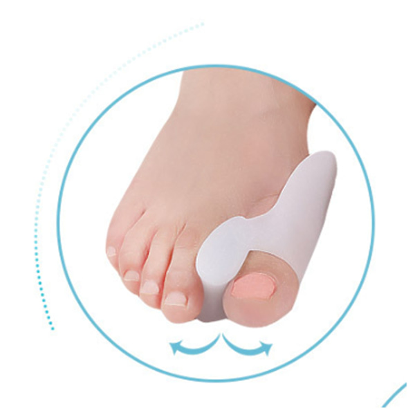 ##/2 par hallux valgus-korrigerare, tåskydd##/