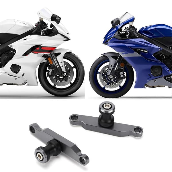 Motorcykel Svingarms Sliders Spoler Paddock Stand Bobbins Udskiftning til YAMAHA YZFR6 20192021