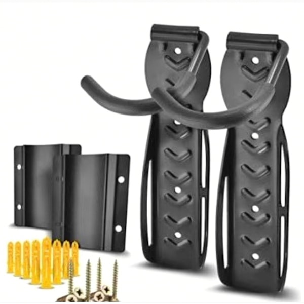 ##/stk. Sykkelstativ veggmontert Valgbare farger Sykkelstativ for 1 sykkel Veggmontert Veggfester Farge:Svart##/