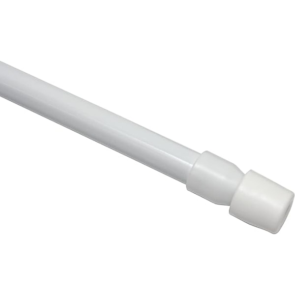 ##/Gardinstång utan borrning Ø 8 mm Vit  Stål  45-70 cm##/