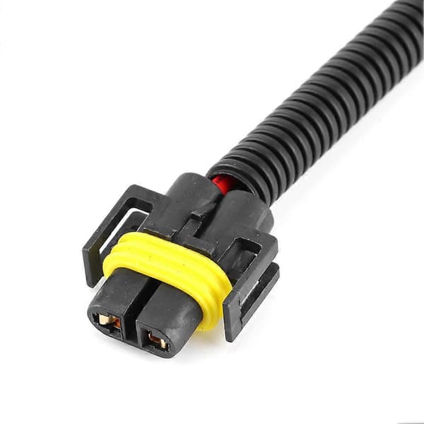 2 stk. 9005/9006 Han til H11 Hun Pærer Adapter Konverteringsledning Stik