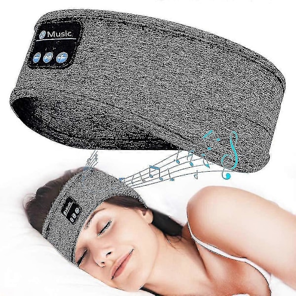 Sömn-hörlurar Bluetooth-pannband, Perfekt för Sport