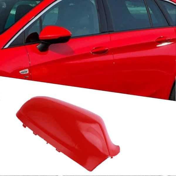 Vänster Sidospegelkåpa Miljövänlig ABS Backspegelkåpa för Vauxhall ASTRA MK5 2004-2009