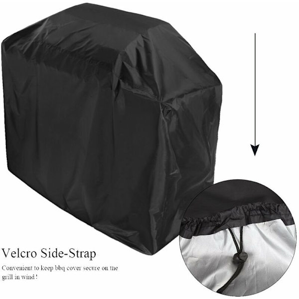 UV-resistent 210D Oxford lærred (100 X 60 X 150 CM) grillovertræk