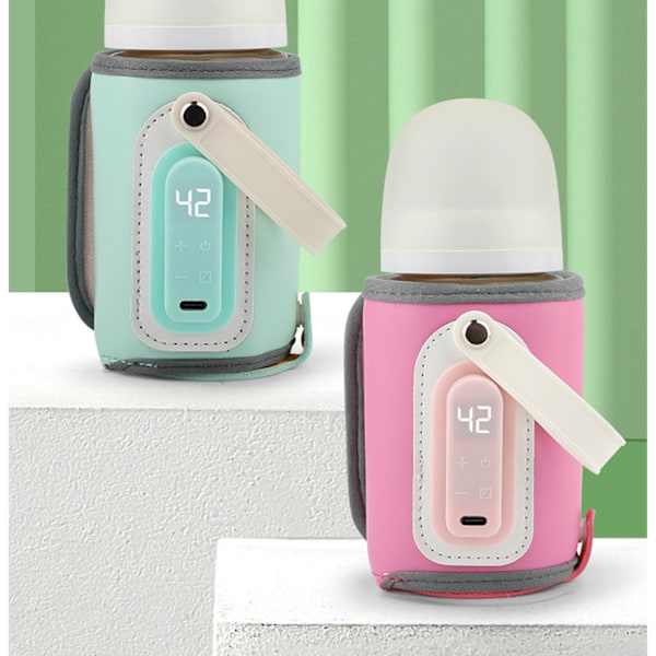 ##/Pink babyflaskevarmer##/