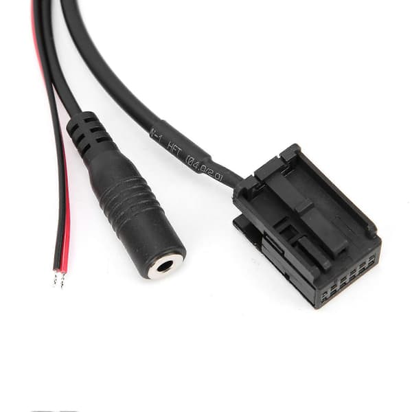 Bluetooth 5.0 AUX Kabeladapter med Mikrofon Ersättning för Z4 E85 X3 E83 E39 E60 E61 E63 E64