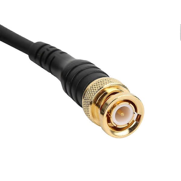 P1062 1m Ren Kopparplätering BNC-kontakt till BNC Hankontakt Testkabel