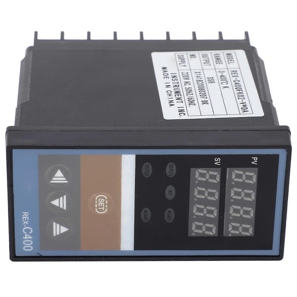 BERM Digitalt Display Temperaturmåler Høy Nøyaktighet Termometer REX-C400FK02-V x DA