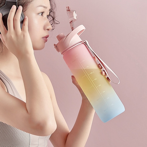 ##/Sportflaska för kvinnor, 1000 ml##/
