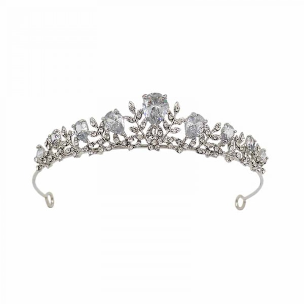 Zircon Brude Tiara Krone Legering