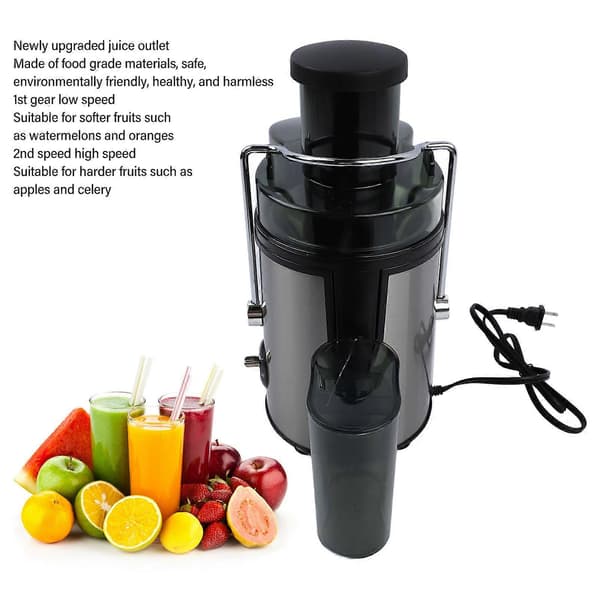 Multifunktionell Juicepress Hushålls Elektrisk Frukt- och Grönsaksjuicepress Köksapparater