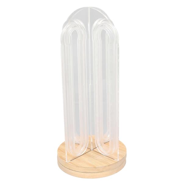 Kaffekapselholder Roterbar Kaffekapselholder Rack Simpelt Design Holder 56 Kaffepuder til Kaffeelsker