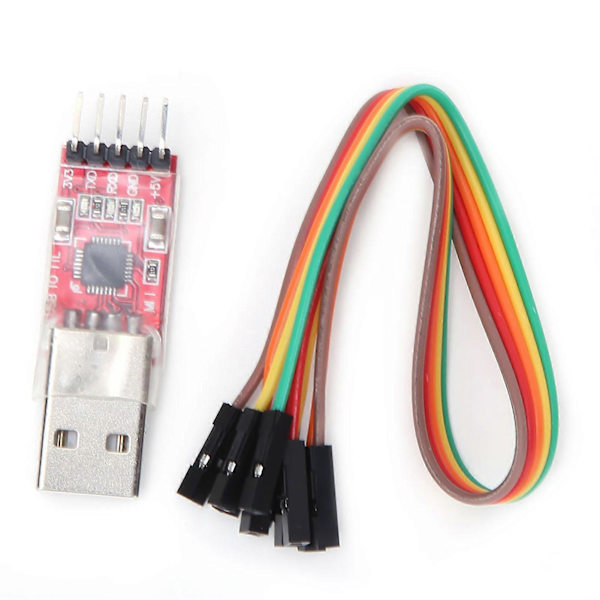 USB - TTL 5Pin Moduuli Sarjamuunninadapteri hyppylangalla