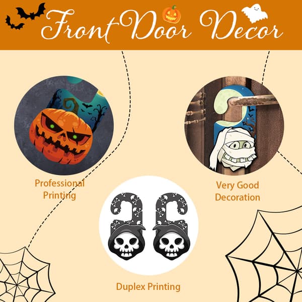 ##/6 st Halloween Dörrhängande Dekorationer, Halloween Dekoration##/