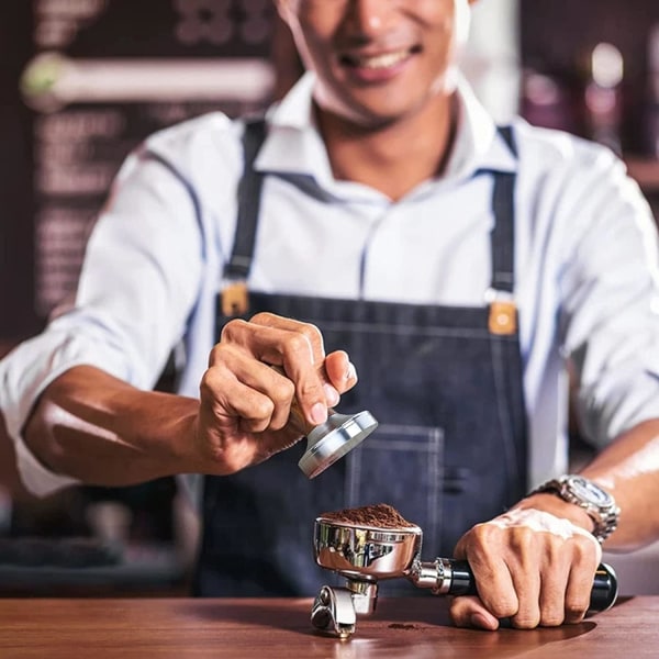 Kaffetamper, Kaffetamper (58mm), Espressotamper, Rustfrit Stål