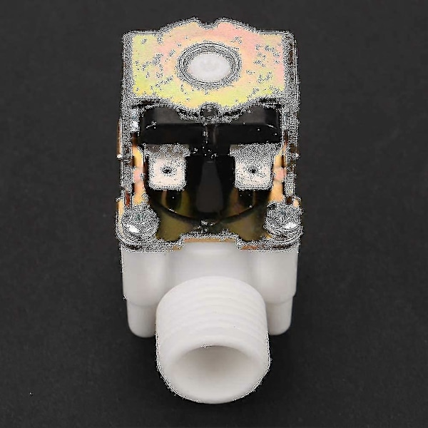 Magnetventil, DC 12V G1/2\" NC Plastik Vandindløbsmagnetventil 0,02-0,8 Mpa Normalt Lukket Elec