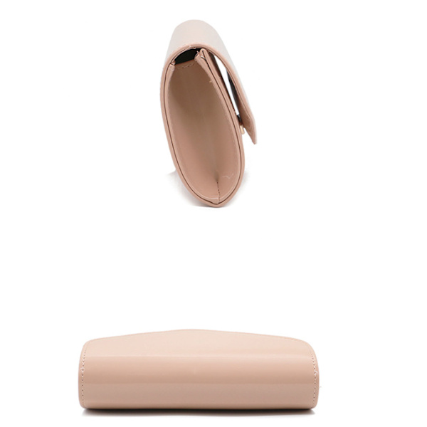 Pink PU læder tote taske