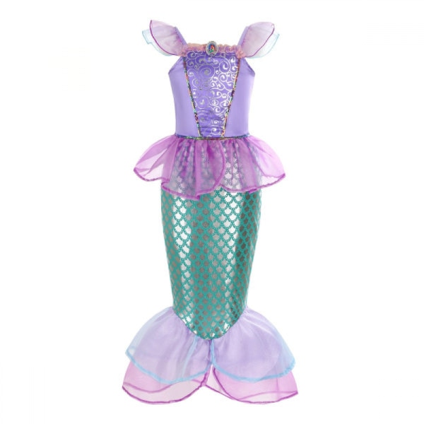 ##/Havfruekjole kostume til børn, 130 cm##/