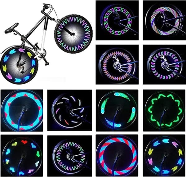 ##/Cykellampa vattentät LED-cykellampa##/