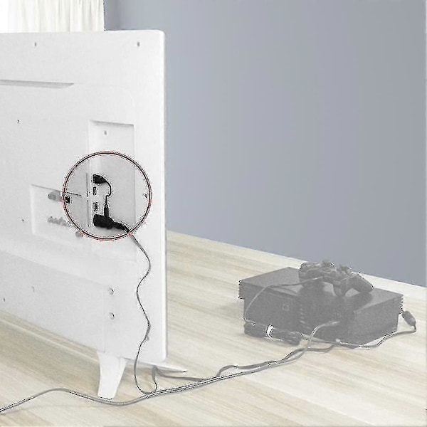 Til Playstation 2 PS2 til HDMI-kompatibel Adapter Kabel HD RCA AV Audio Video