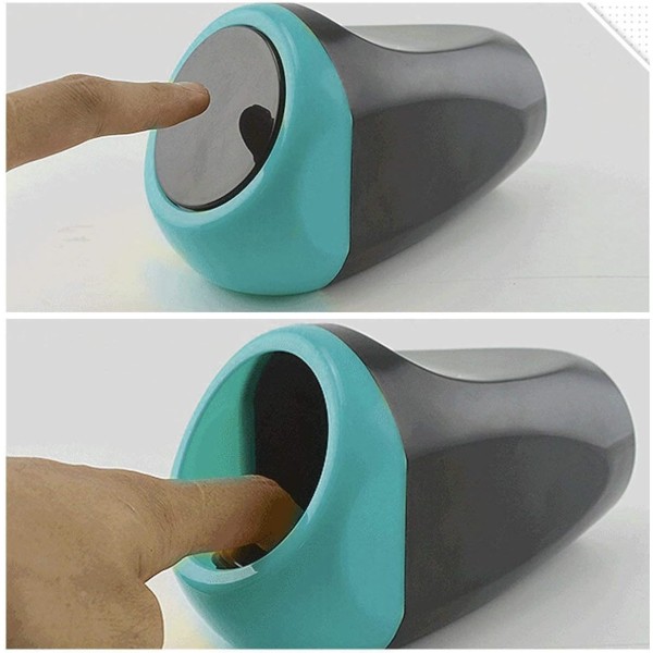 Mini Bil Soppa Hink Plast Avfallssoppa 16x8CM Soppa Hink Förvaring