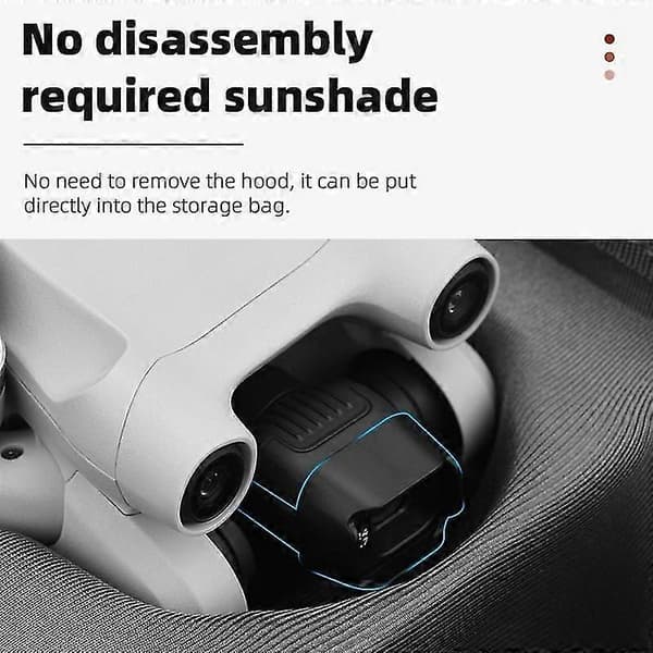 Solblender Antirefleks Linse Gimbal Beskyttelsesdeksel Kompatibel For Dji Mini 3 Pro Tilbehør