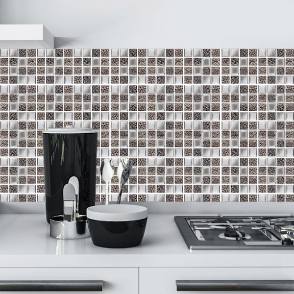 Kakeldekaler mosaik kakeldekaler i ett set om 10