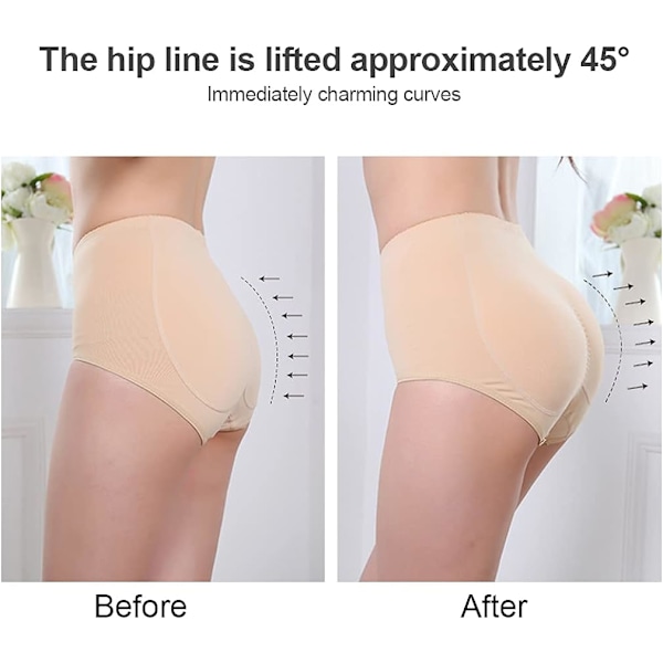 Shapewear-bukser med falske rumper, rumpeforsterker, bu