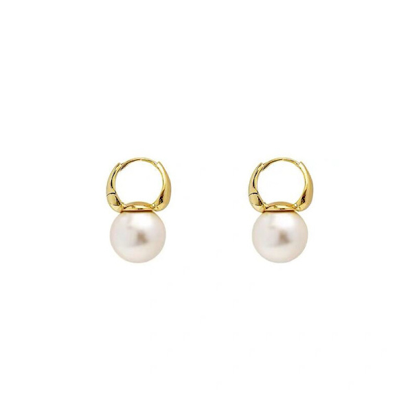 1 Par Design Let Luxury En Perle Ørestikker Kvinder Elegance