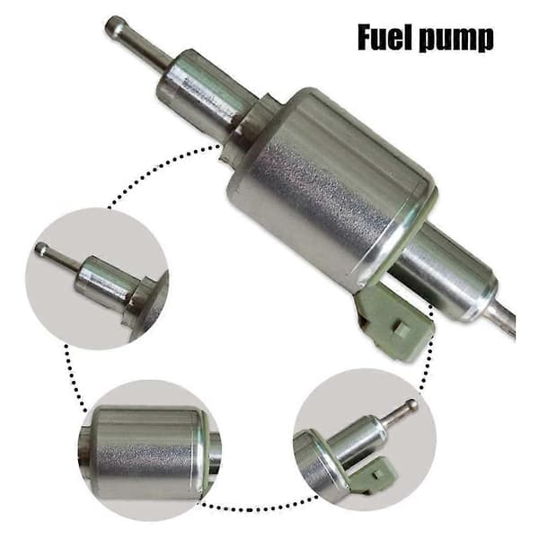 12V Drivstoffpumpe Diesel Ekstra Varmer Pumpe Diesel Inline Elektrisk Drivstoffpumpe
