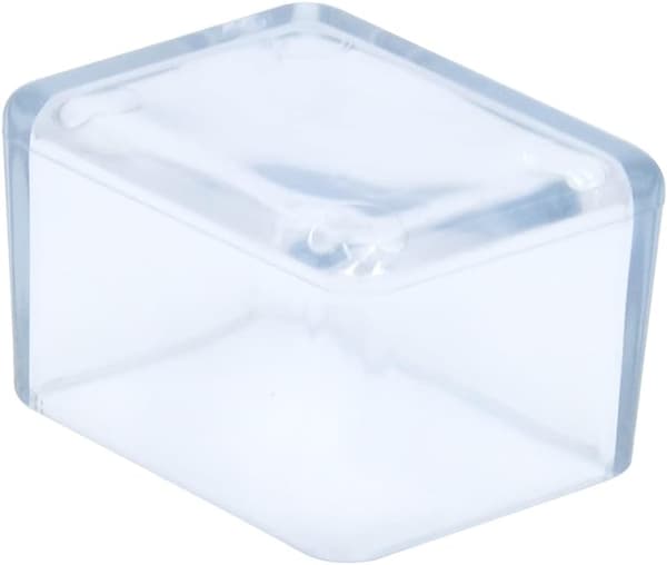 12 stk. Rektangulære Stolebenspuder PVC Anti-Ridse Møbler