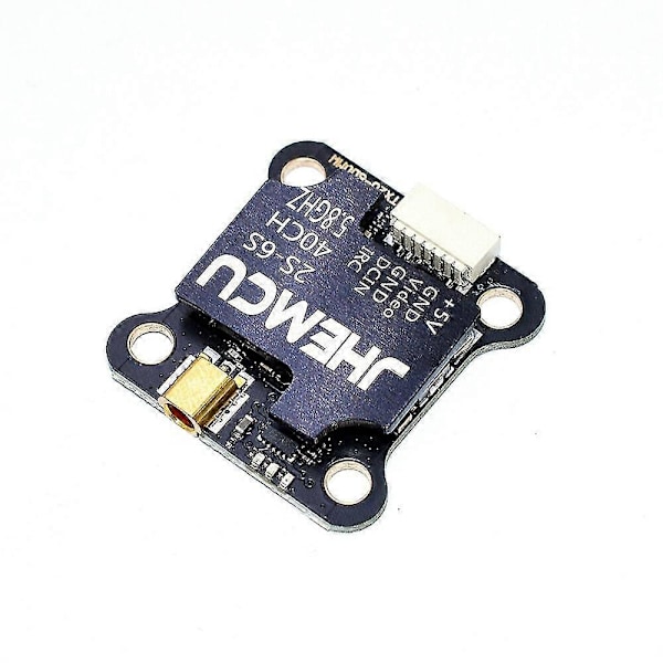 JHEMCU VTX20600 5.8Ghz 40CH PIT/25mW/100mW/200mW/400mW/600mW IRC FPV Sändare 20x20mm MMCX För RC