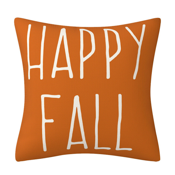 ##/(4 stk) Pumpekinløv Putetrekk 45*45cm##/