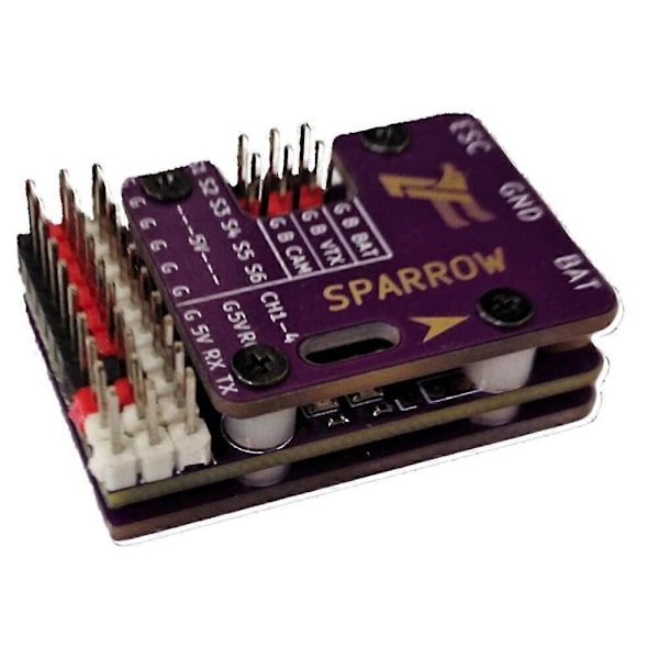 Lefei Sparrow 2-OSD Flight Controller Gyro Stabilisering Return Home Støtte SBUS PPM PWM IBUS CRSF