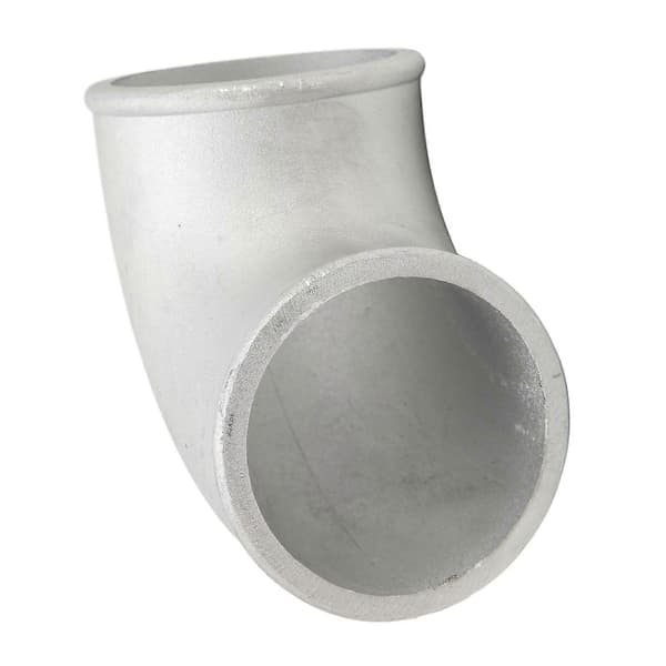 3in 75mm Turbo Insugsrör 90 Gjuten Aluminium Intercooler Turbo Tight Bend Rör för Bil