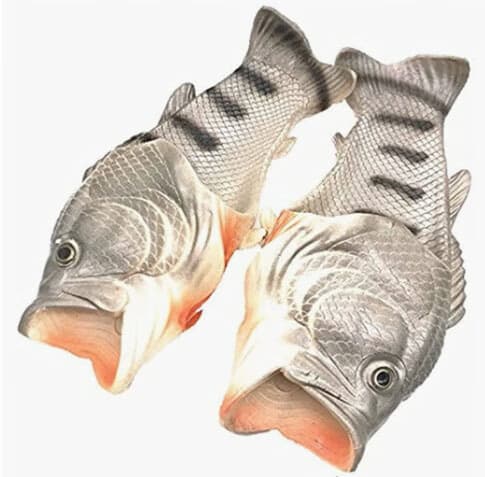 Grå Strand Kreative Fiskesko Unisex EVA Dusjsandaler Sommer