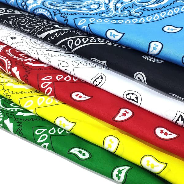 Sjal Hals Sjal Stropp Cashew Nøtt Bandana Design Sjal Nyhet